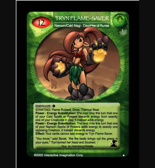 Tryn Flame-Saver - Naroom